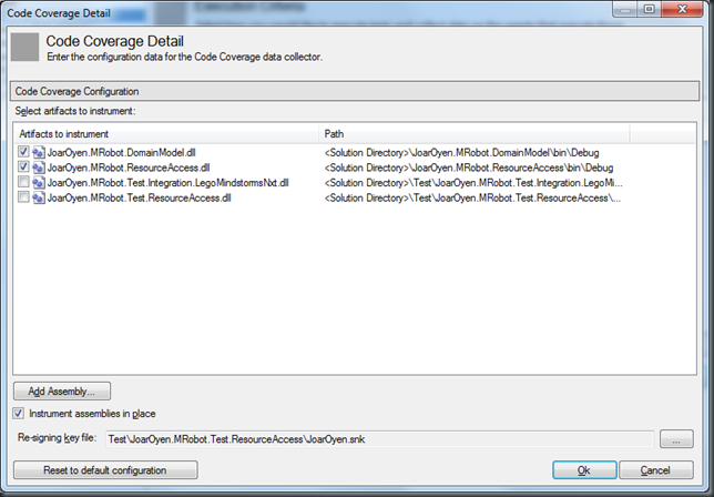 How to turn on code coverage when running unit tests in VSTS 2010 ...